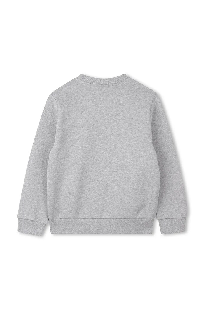 Detská bavlnená mikina Kenzo Kids K61509.114.150 sivá AW25