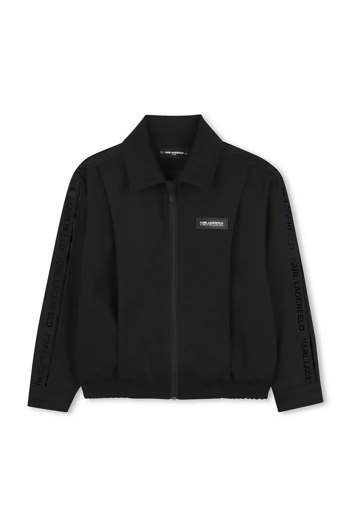 Detská mikina Karl Lagerfeld Z30644.114.150 čierna AW25