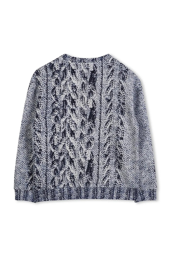 Dětská mikina Marc Jacobs W60627 modrá AW25