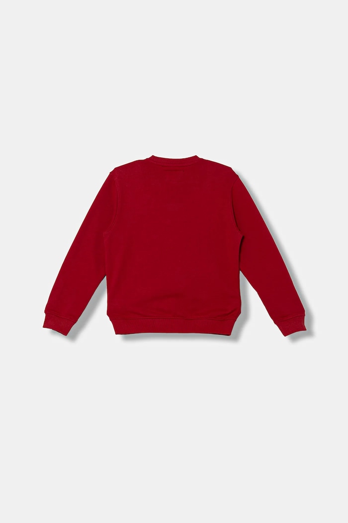 Guess bluza bawełniana dziecięca L5BQ07.KAD74.9BYA czerwony AW25