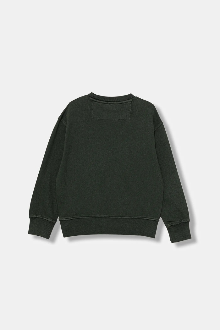 Dětská bavlněná mikina Guess L5BQ08.KAD74.9BYA zelená AW25