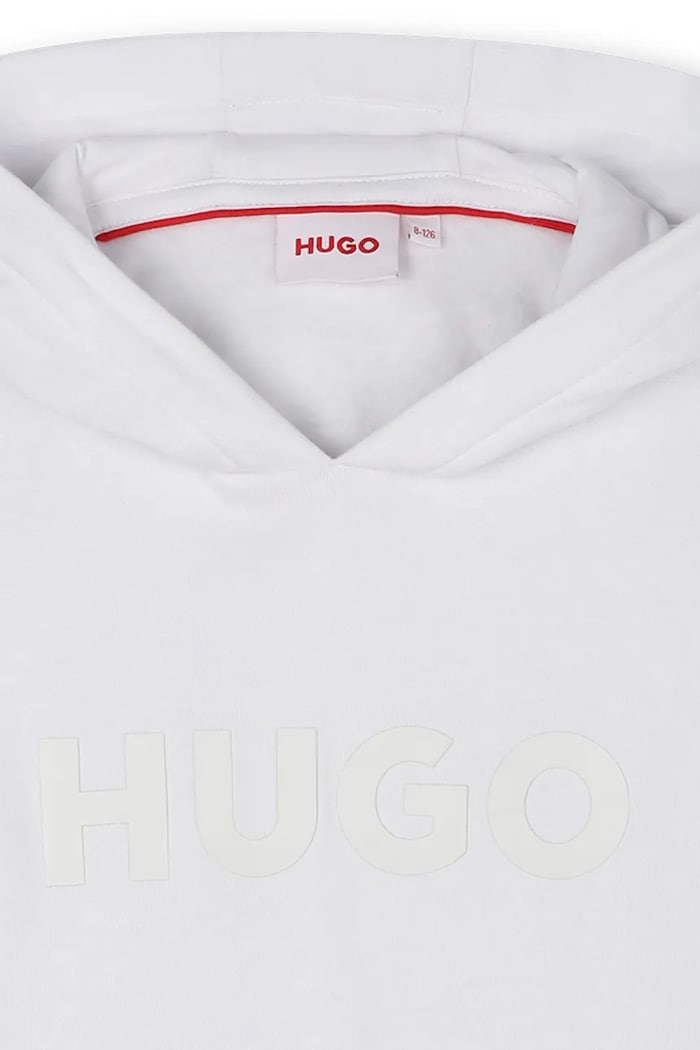 Chlapec Detská mikina HUGO G00446.114.150 biela