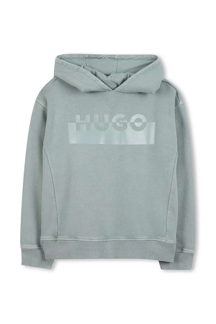 Detská mikina HUGO G00448.162.174 modrá AW25