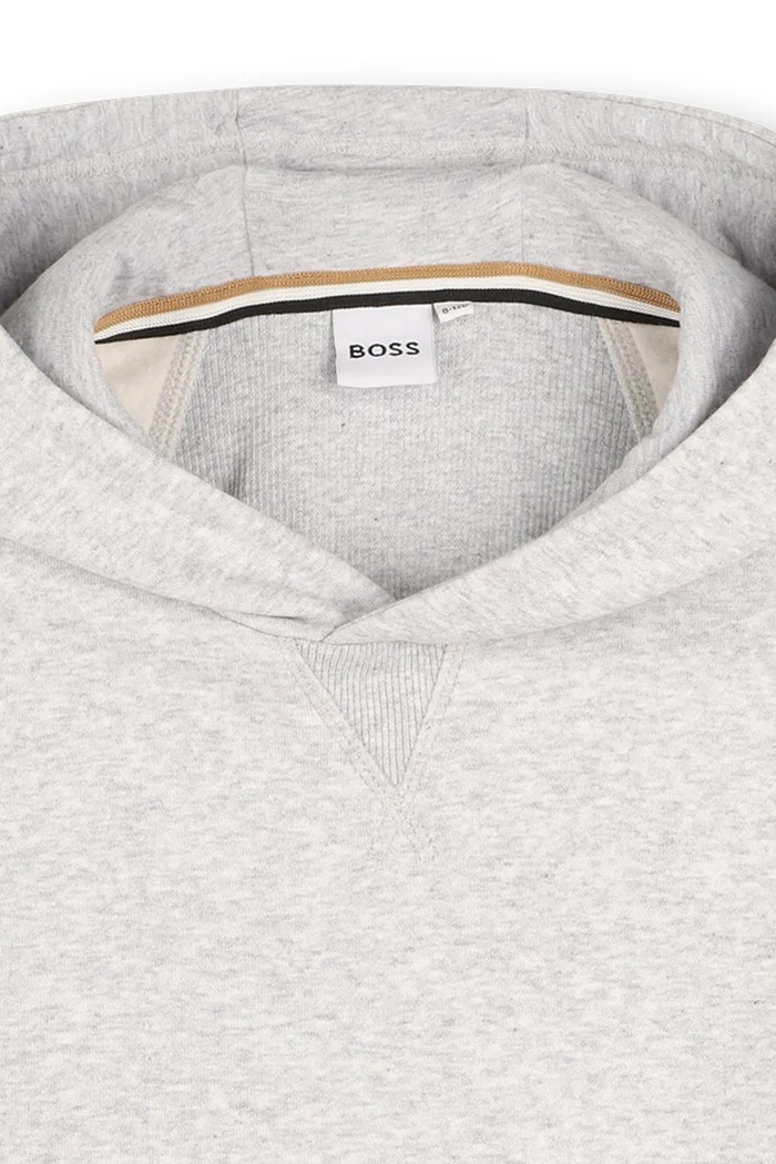Момче Детски суичър BOSS J52354.102.108 сив
