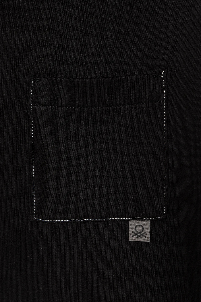 Chłopiec United Colors of Benetton bluza dziecięca 3NBMC205A.G.seasonal czarny
