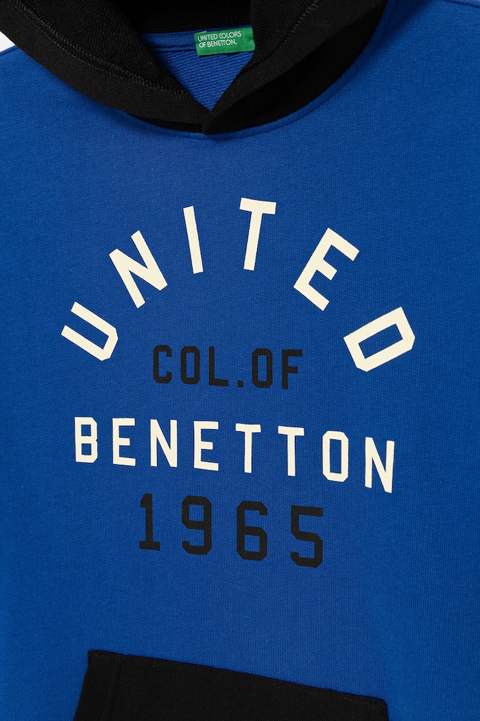Chłopiec United Colors of Benetton bluza bawełniana dziecięca 3J68C204V.G.seasonal niebieski