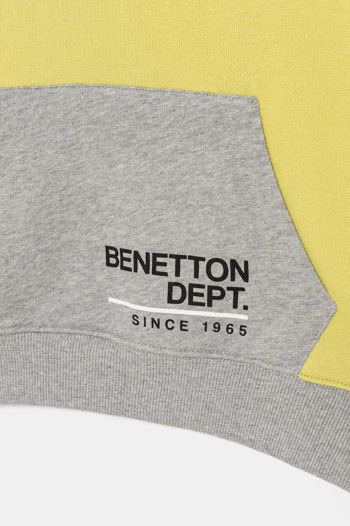 Chłopiec United Colors of Benetton bluza bawełniana dziecięca 3J68C204V.G.seasonal zielony