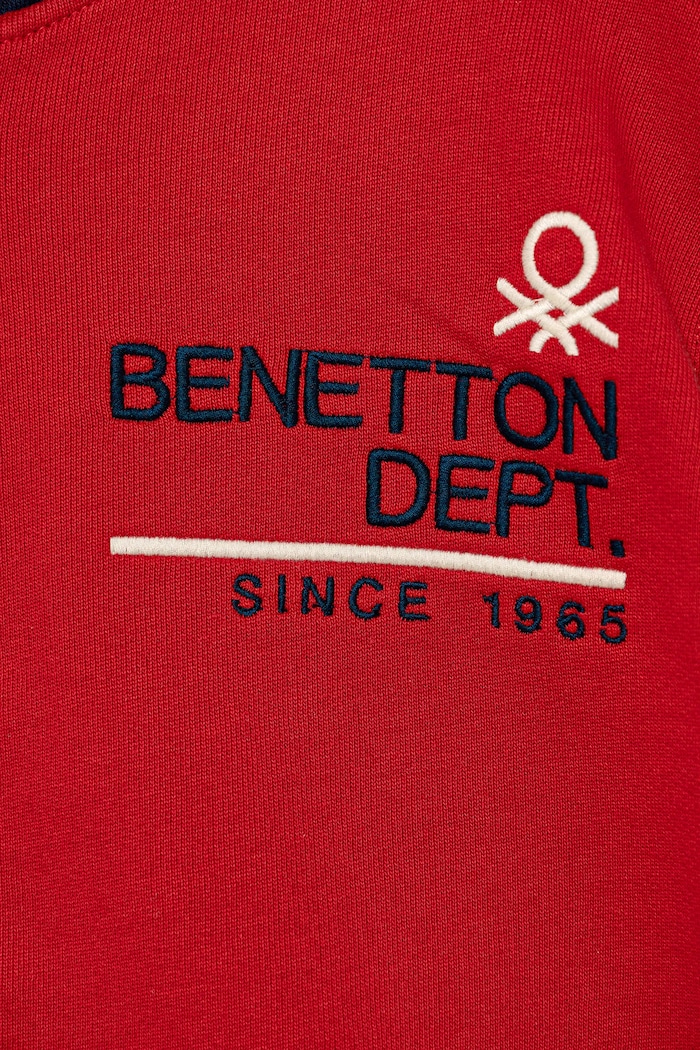 Chłopiec United Colors of Benetton bluza bawełniana dziecięca 3J68C505C.G.seasonal czerwony