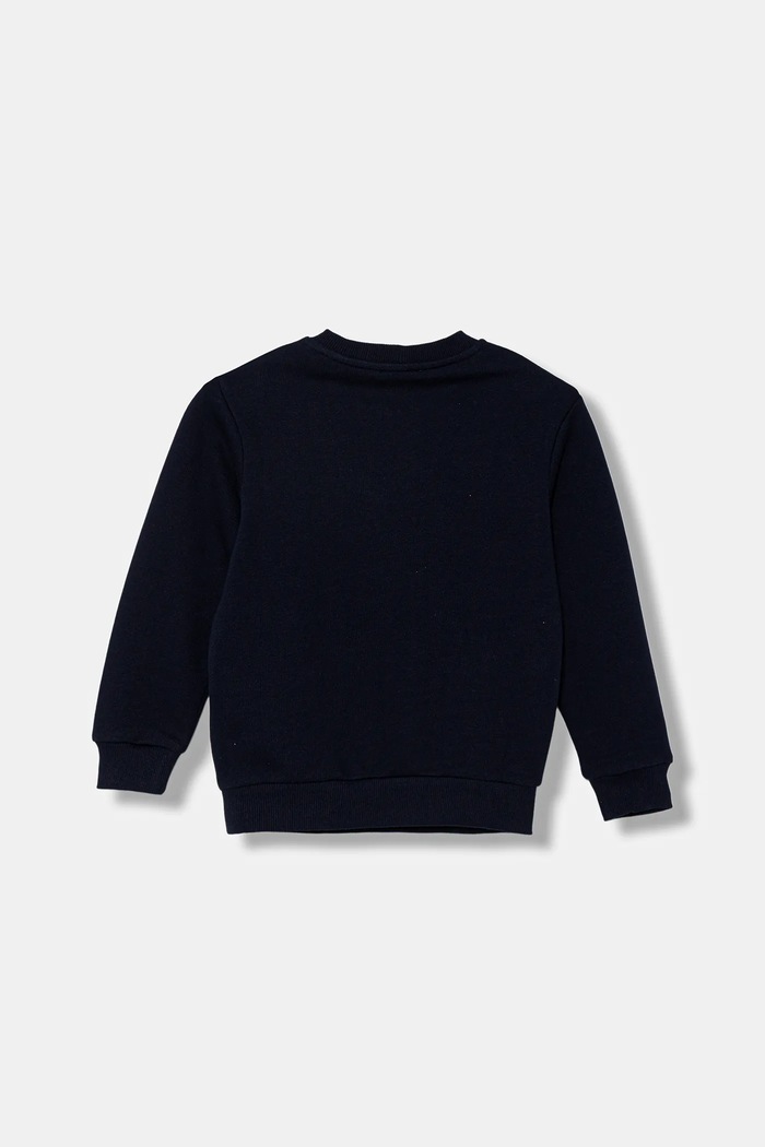 United Colors of Benetton bluza bawełniana dziecięca 3J68G10KN.P.seasonal granatowy AW25