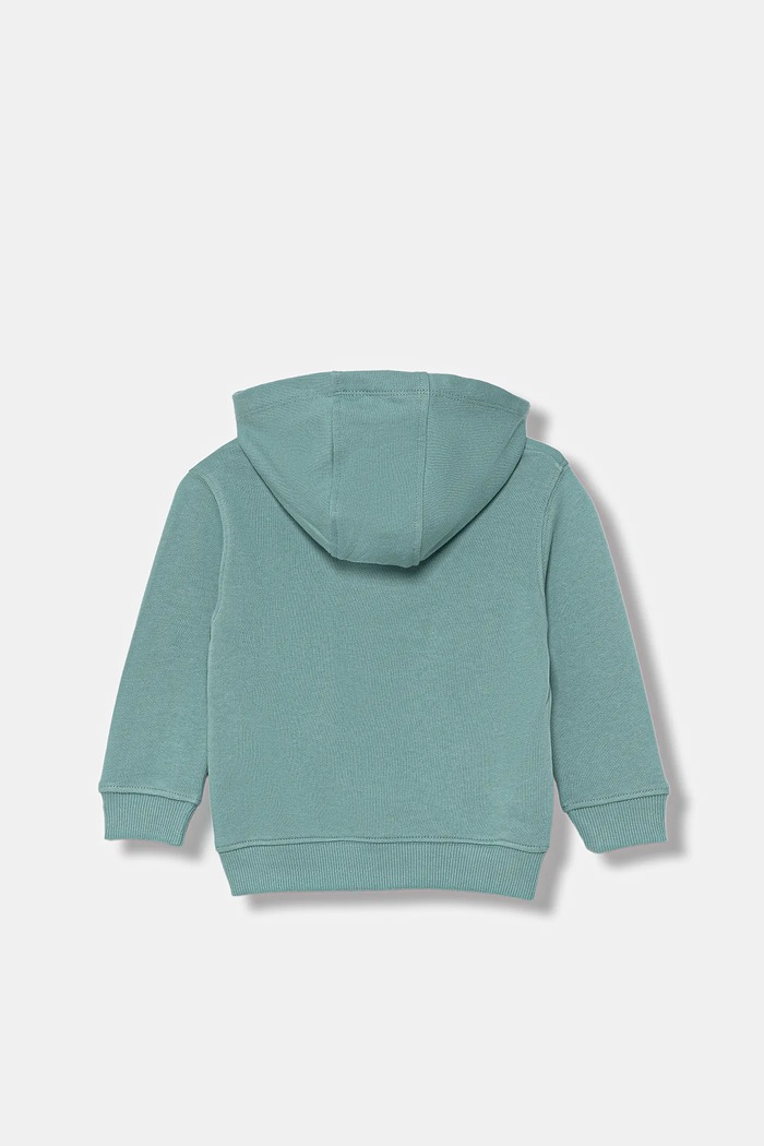United Colors of Benetton bluza bawełniana dziecięca 3J68G2014.P.seasonal turkusowy AW25