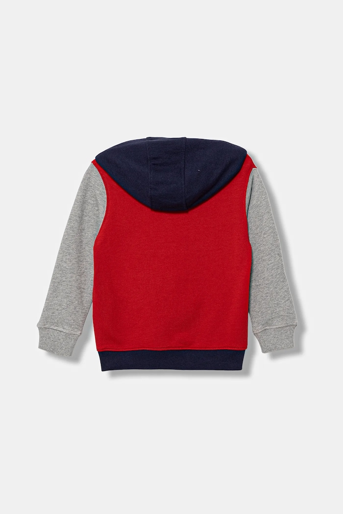 United Colors of Benetton bluza bawełniana dziecięca 3J68G2014.P.seasonal czerwony AW25