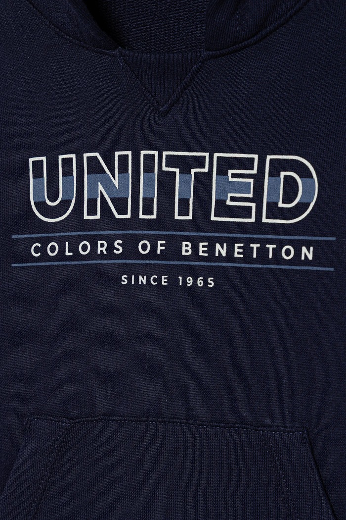 Chłopiec United Colors of Benetton bluza bawełniana dziecięca 3J68G2014.P.seasonal granatowy