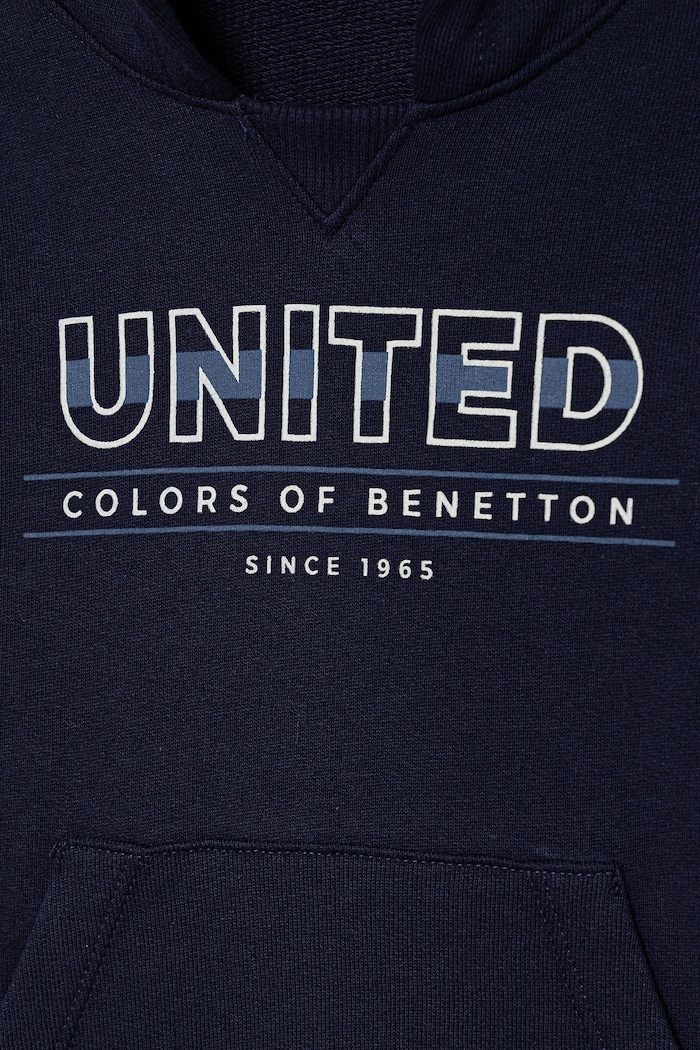Chłopiec United Colors of Benetton bluza bawełniana dziecięca 3J68G2014.P.seasonal granatowy