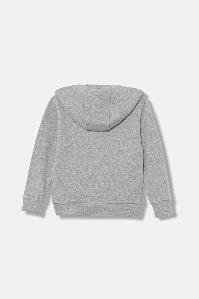 United Colors of Benetton bluza bawełniana dziecięca 3J68G503V.P.seasonal szary AW25