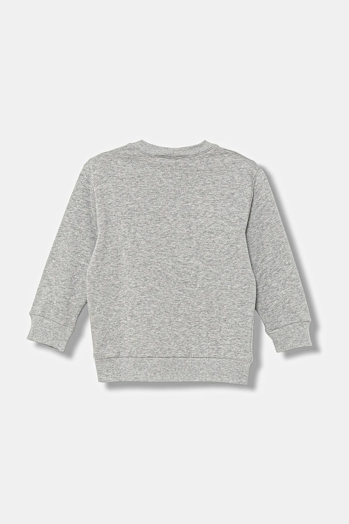 United Colors of Benetton bluza bawełniana dziecięca 3J70G10KF.P.seasonal szary AW25