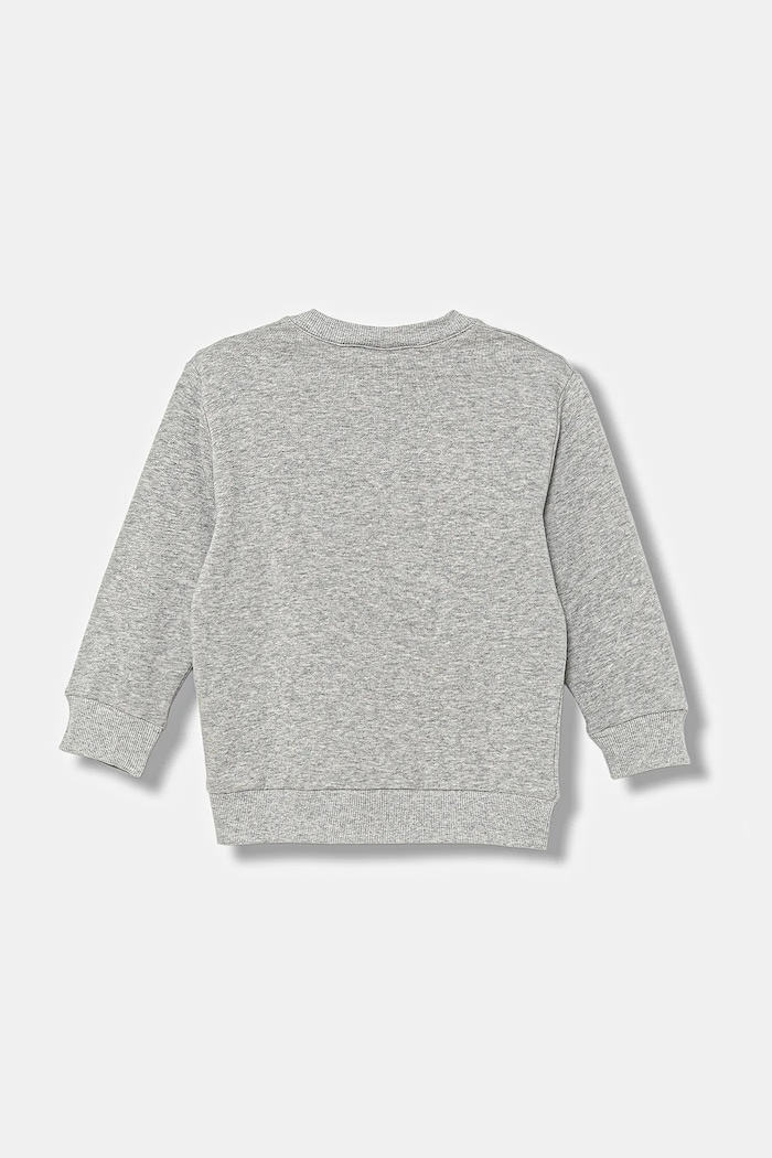 United Colors of Benetton bluza bawełniana dziecięca 3J70G10KF.P.seasonal szary AW25