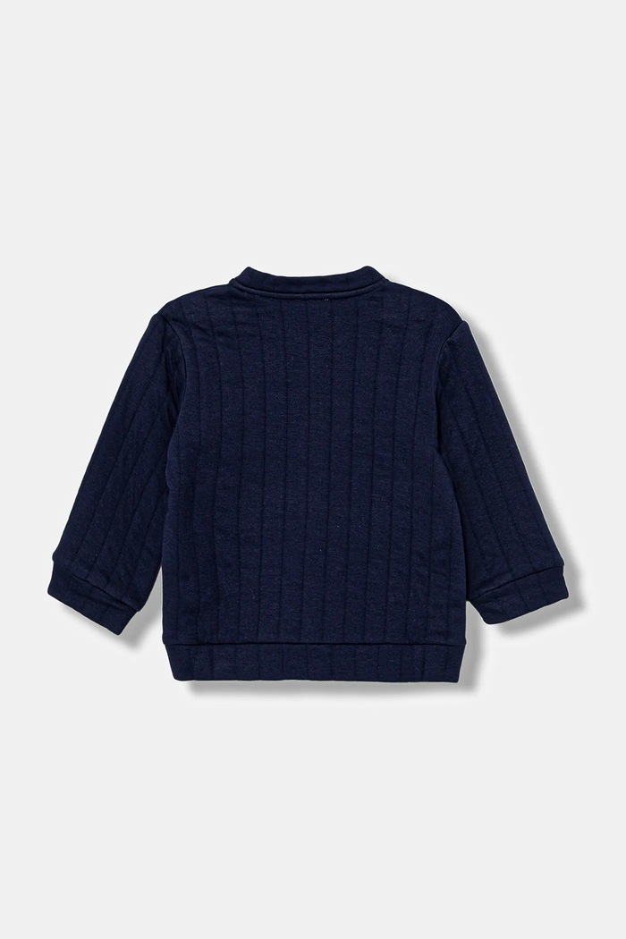 Detská mikina United Colors of Benetton 3JOEA501O.W.seasonal tmavomodrá AW25