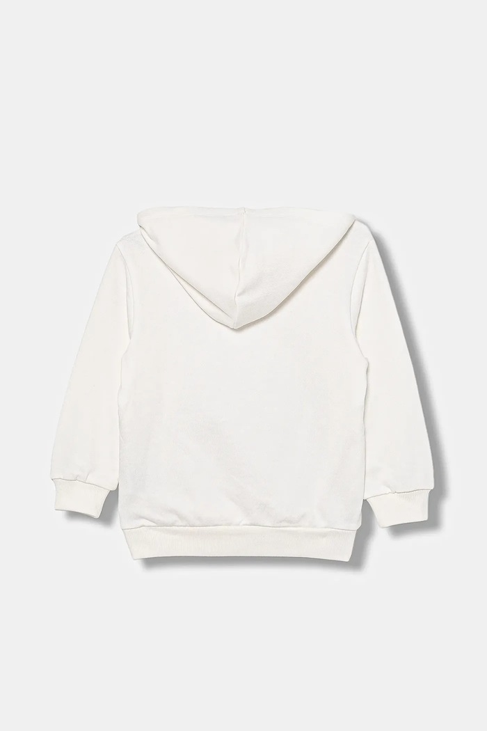 United Colors of Benetton bluza bawełniana dziecięca 3UNIG2016.P.seasonal biały AW25