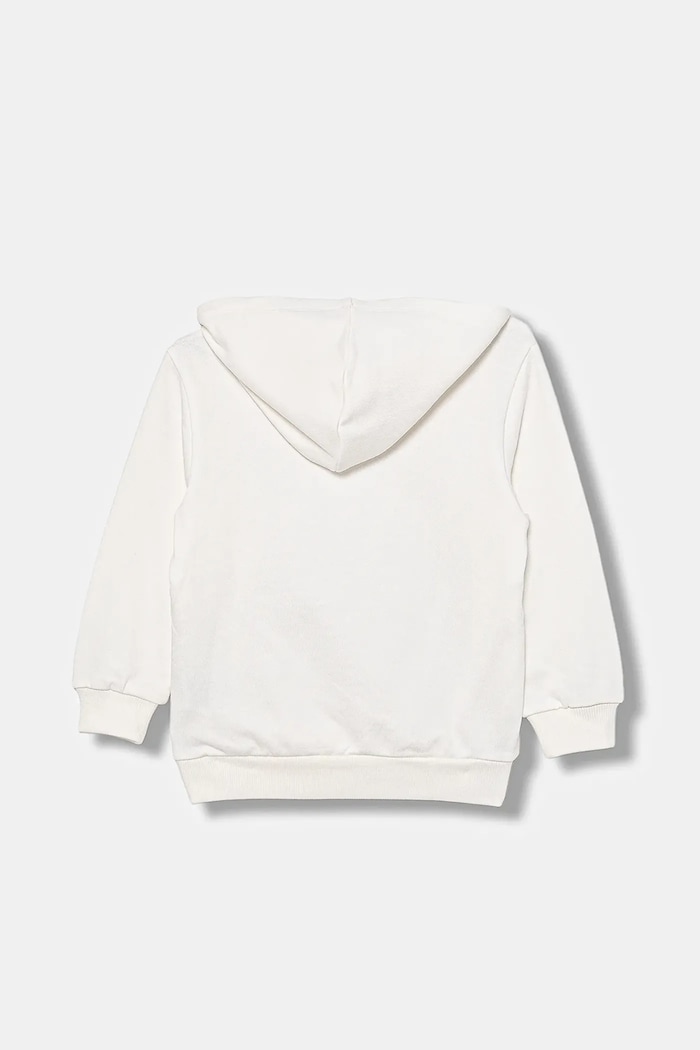 United Colors of Benetton bluza bawełniana dziecięca 3UNIG2016.P.seasonal biały AW25