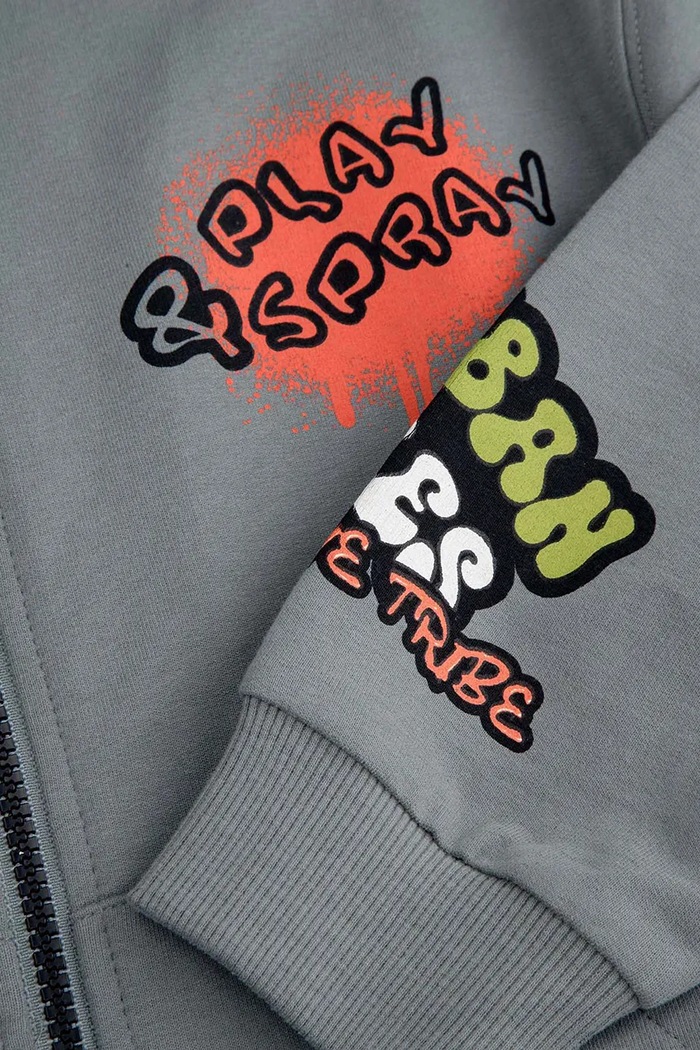 Pulover Coccodrillo siva ZC5132201SBK