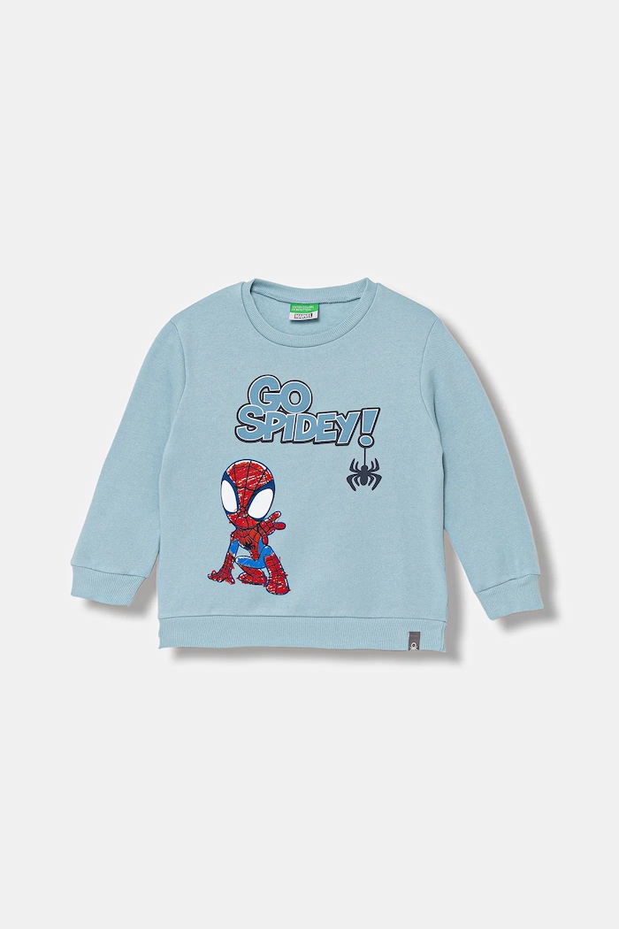 United Colors of Benetton bluza dziecięca pozostałe niebieski 3EB5G10L5.P.Seasonal
