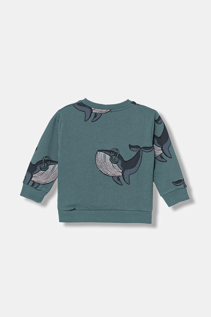 United Colors of Benetton bluză copii 3QHCG10KX.P.Seasonal turcoaz AW25