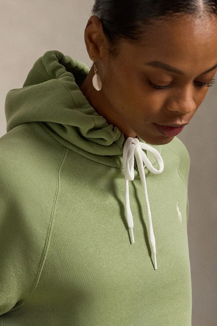 Polo Ralph Lauren mikina s kapucňou dámska 211971698 zelená
