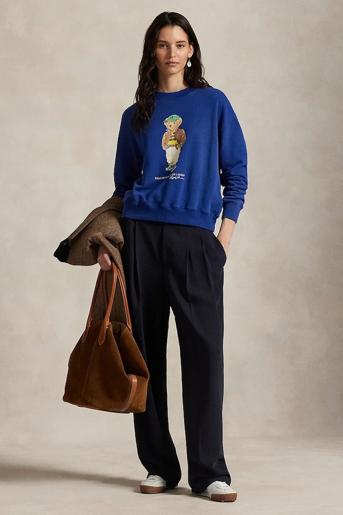 Oblečenie Mikina Polo Ralph Lauren 211971736 tmavomodrá