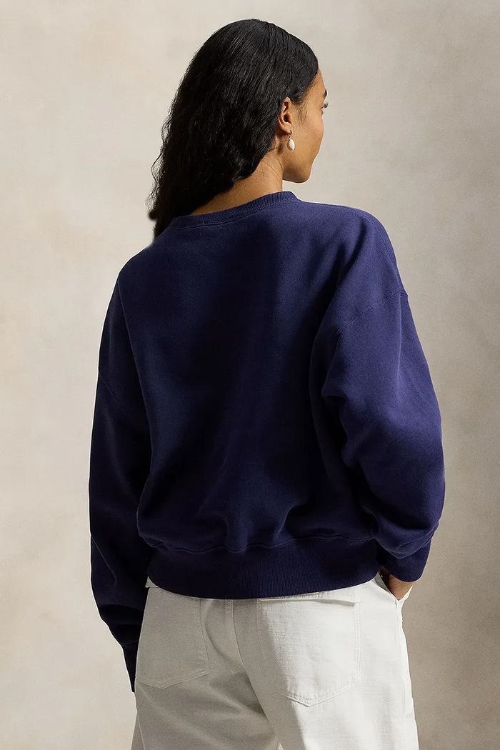 Polo Ralph Lauren hanorac de bumbac 211972697 bleumarin AW25