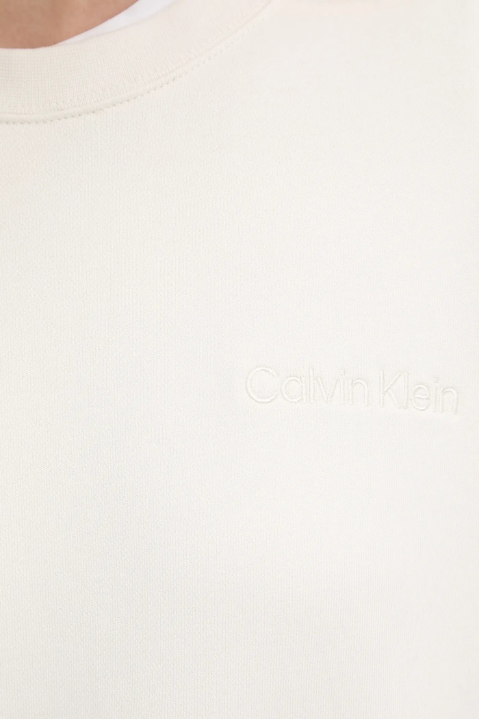 Calvin Klein bluza damska bawełniana LV044C209G beżowy