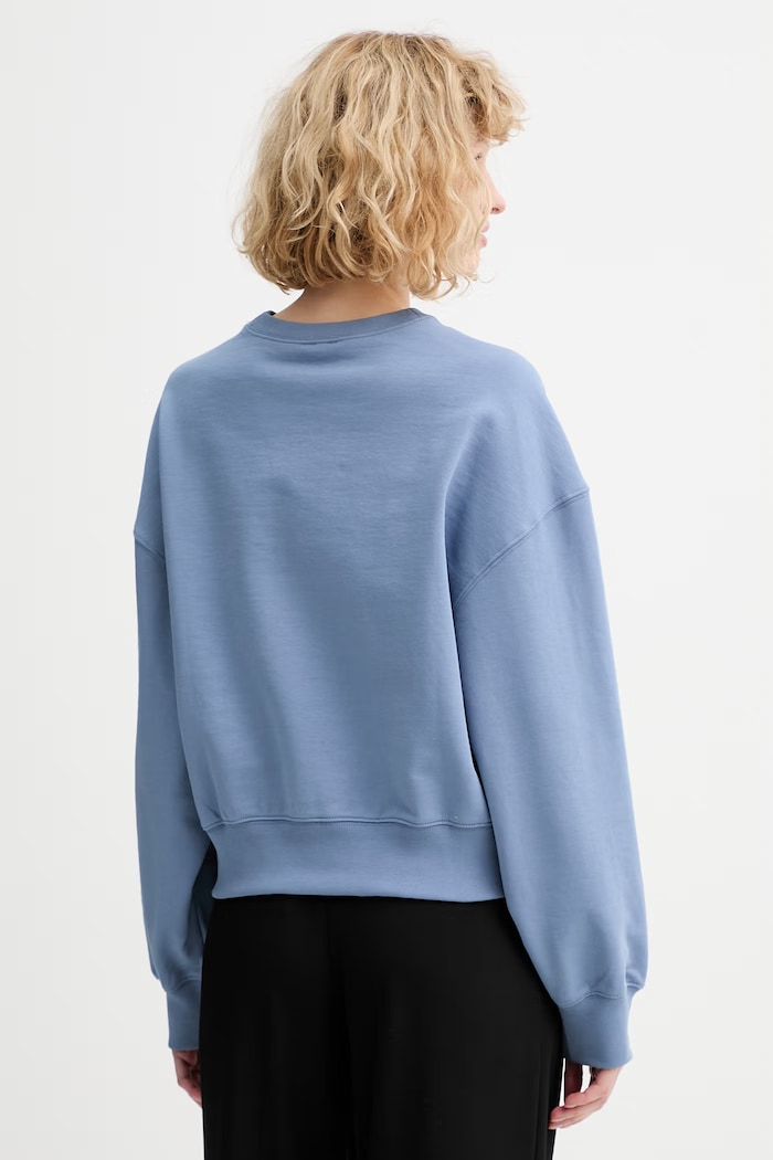 Oblečenie Bavlnená mikina Calvin Klein LV044C209G modrá