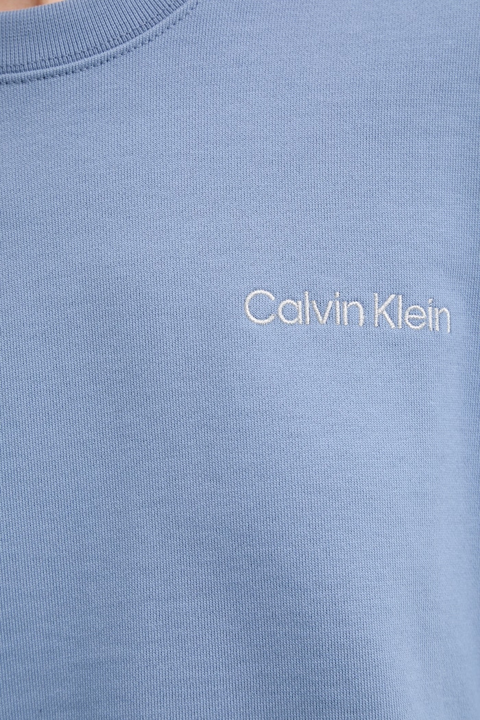 Bavlnená mikina Calvin Klein LV044C209G modrá