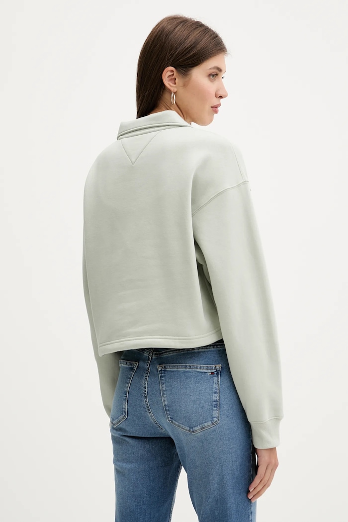Odzież Tommy Jeans Bluza DW0DW20946 zielony