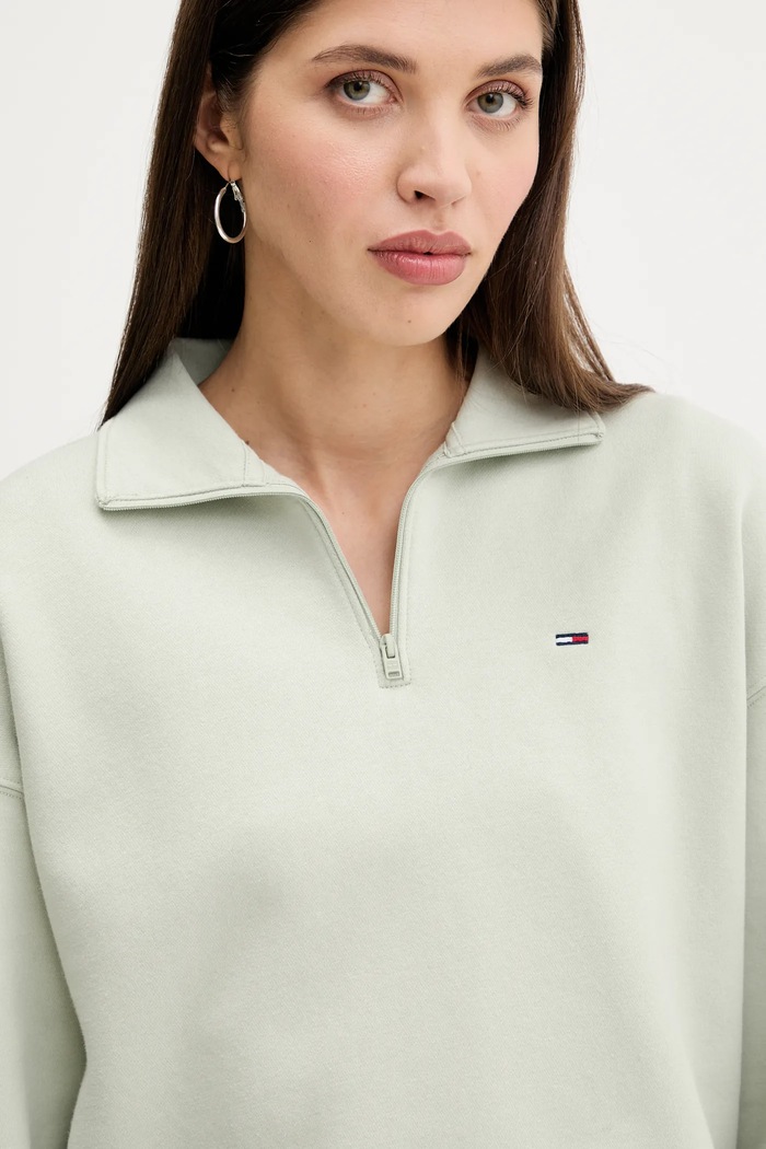 Bluza Tommy Jeans DW0DW20946 zielony
