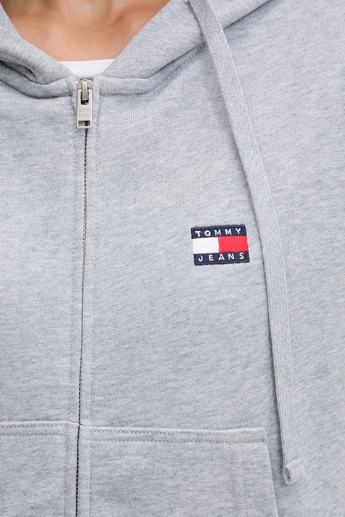 Tommy Jeans bluza bawełniana DW0DW21147 szary