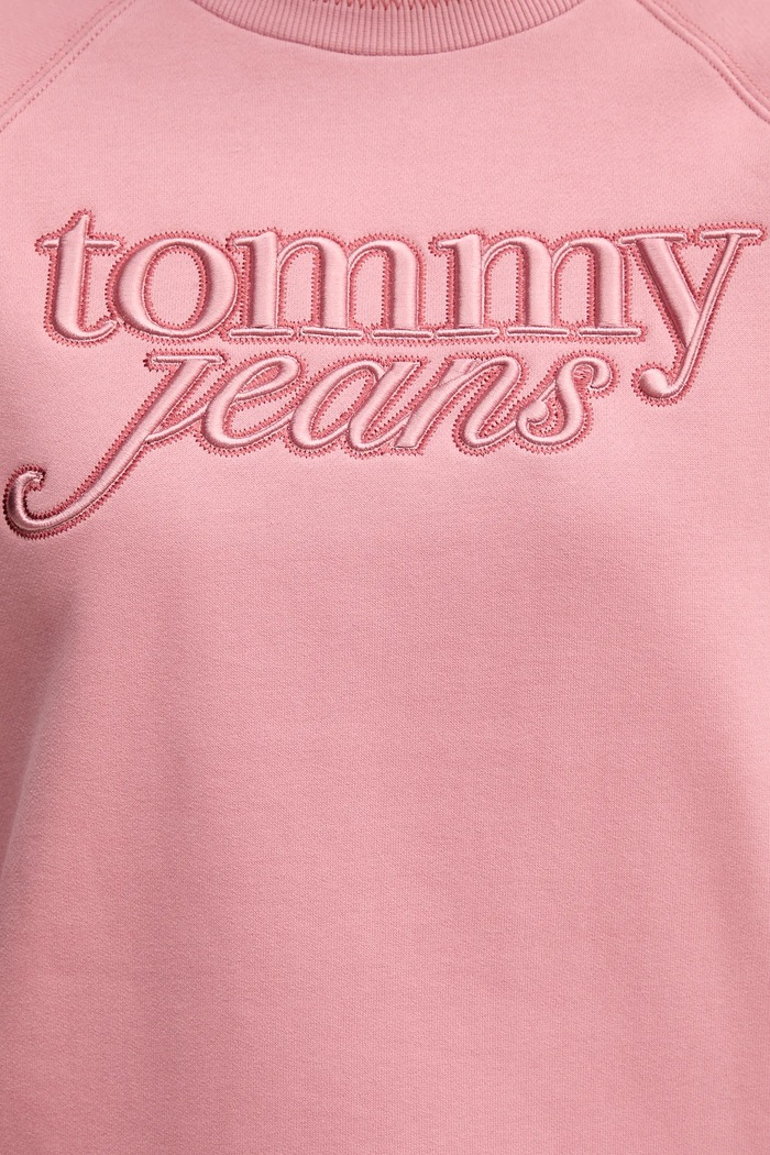 Tommy Jeans bluza pomarańczowy DW0DW21196