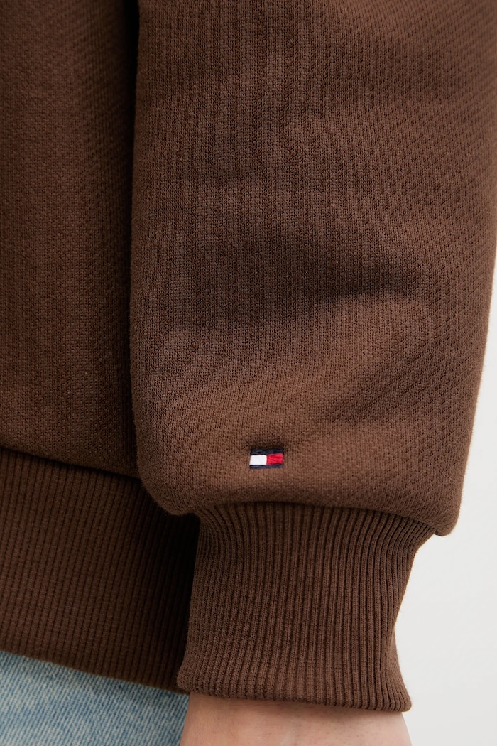Tommy Hilfiger bluză WW0WW45752 maro