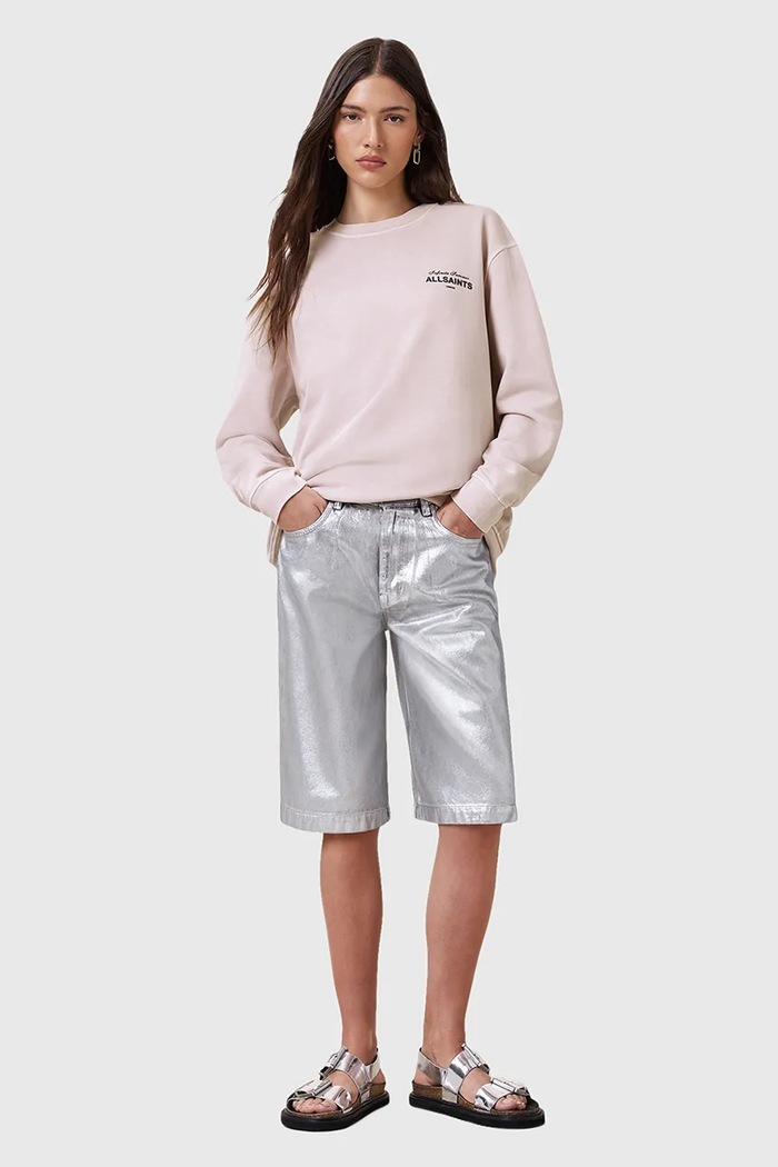 AllSaints Bluza bawełniana SOLEIL W222JC