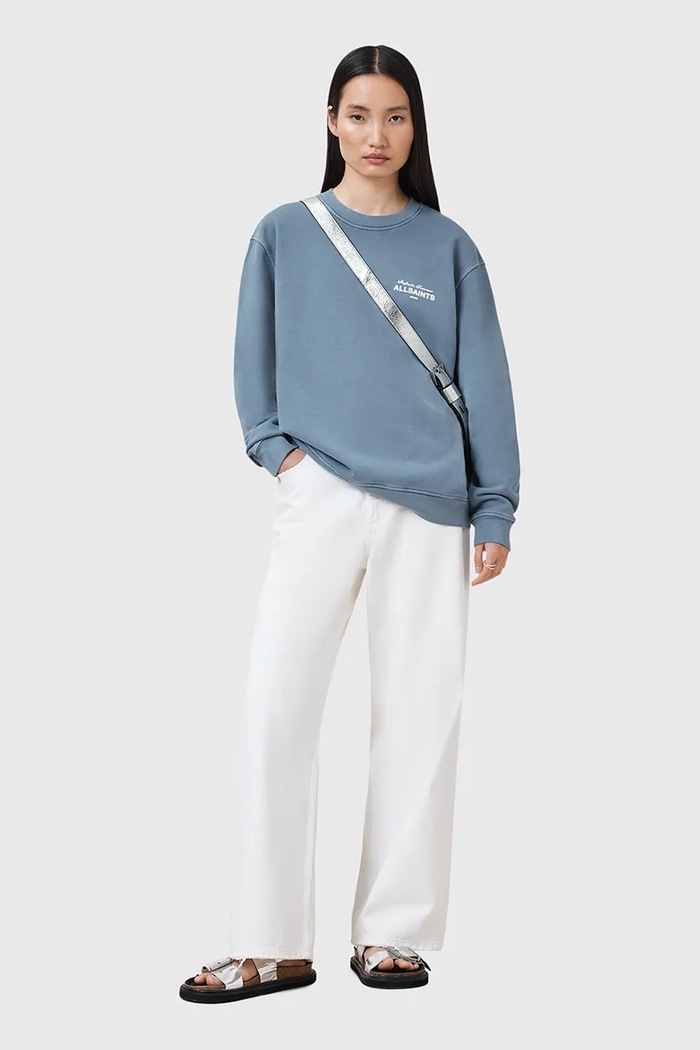 AllSaints Bluza bawełniana SOLEIL W222JC
