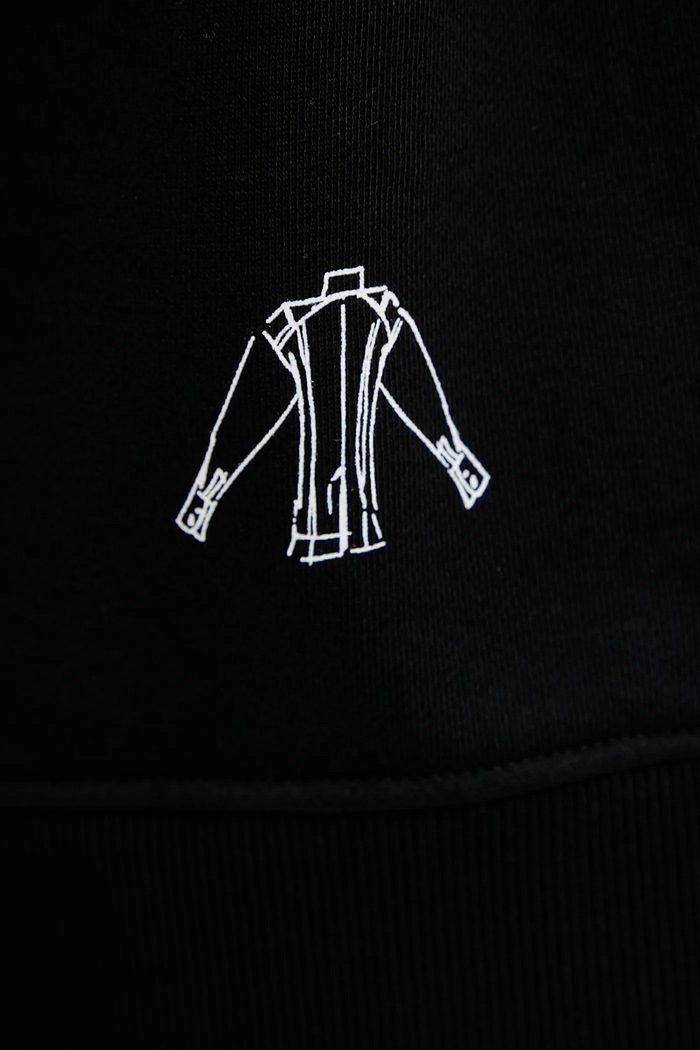 Karl Lagerfeld bluza bawełniana KARL SERIES A3W20065 czarny