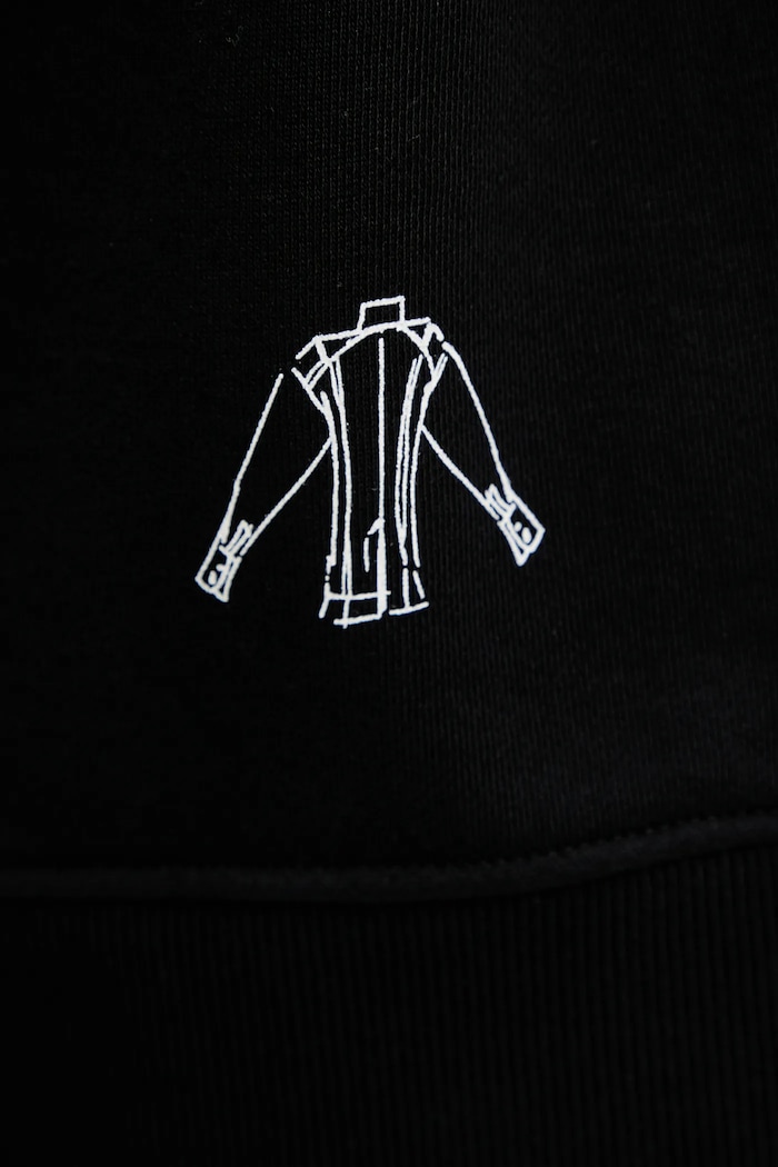 Karl Lagerfeld bluza bawełniana KARL SERIES A3W20065 czarny
