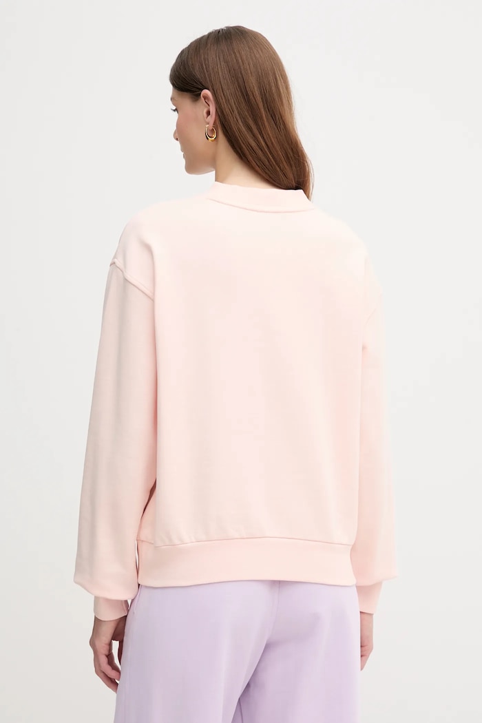 Oblečenie Bavlnená mikina Calvin Klein Jeans LV047B238G ružová
