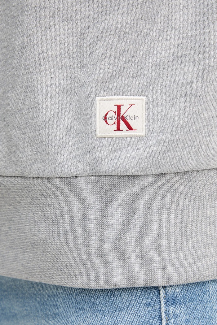 Bavlněná mikina Calvin Klein Jeans LV047B238G šedá