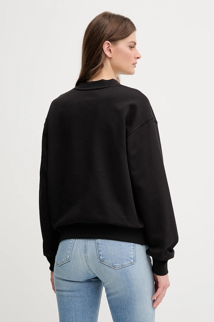Ruházat Calvin Klein Jeans pamut melegítőfelső LV047B238G fekete