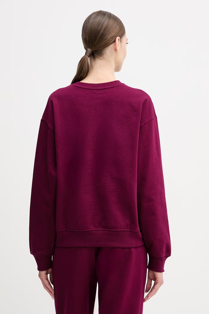 Oblečenie Mikina Calvin Klein Jeans LV047B236G burgundské