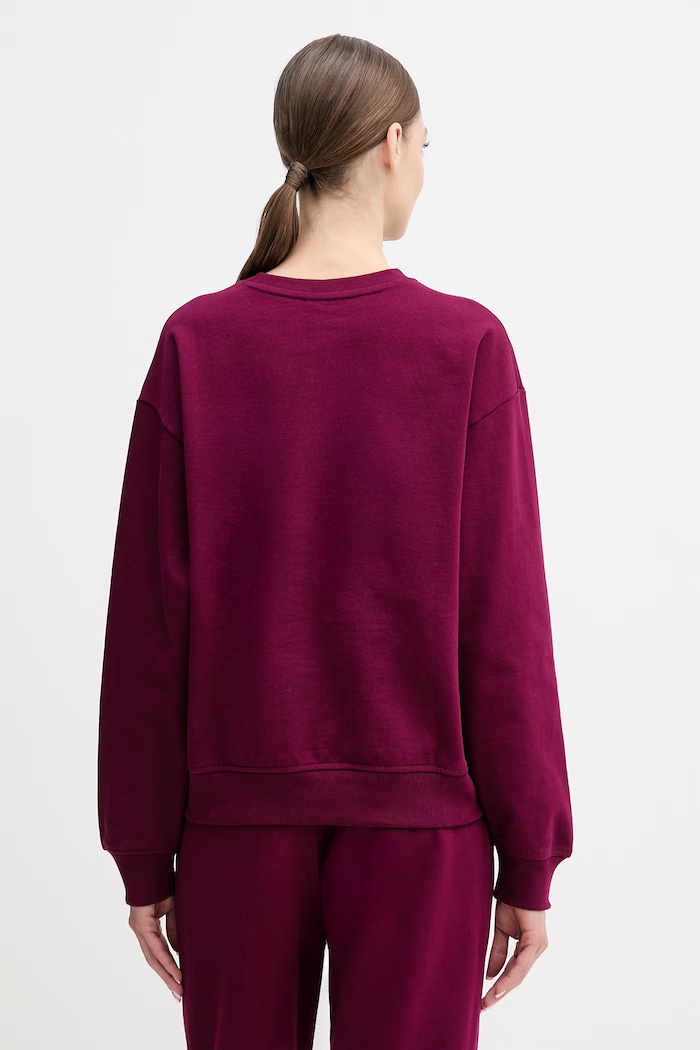 Oblečenie Mikina Calvin Klein Jeans LV047B236G burgundské