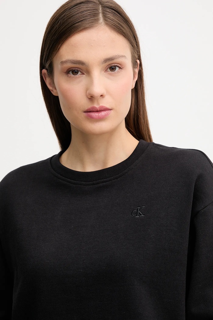 Oblečenie Mikina Calvin Klein Jeans LV047B236G čierna