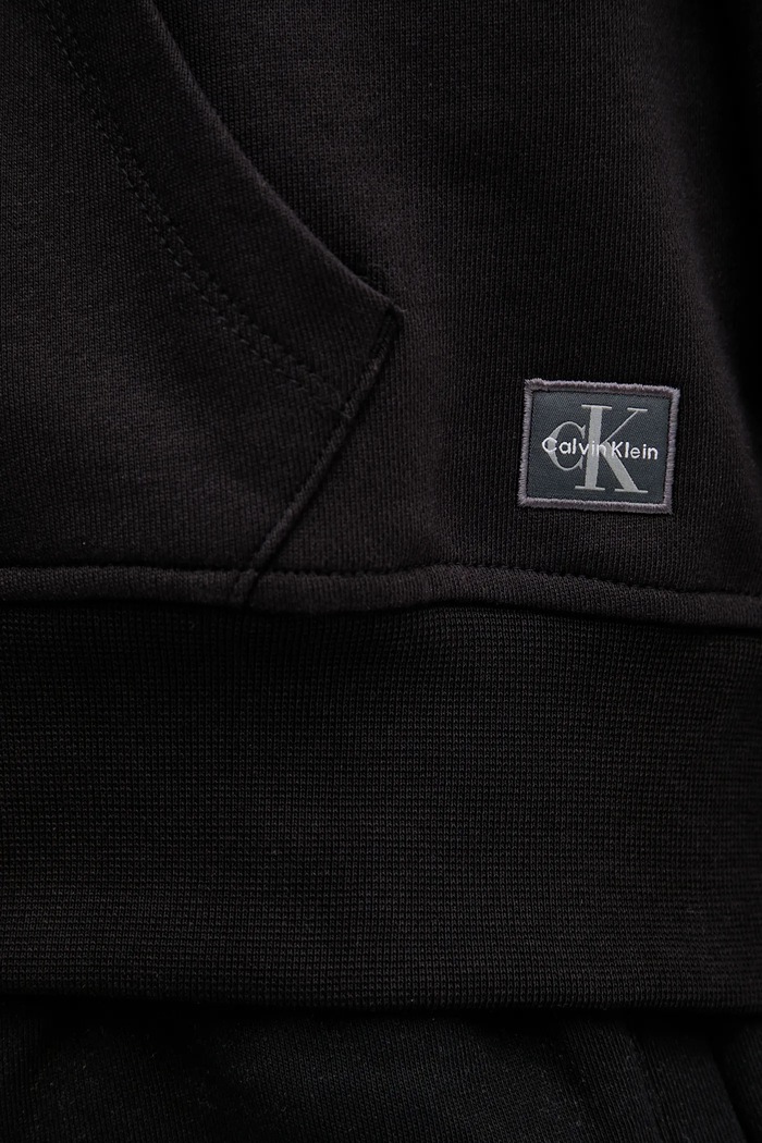 Bavlněná mikina Calvin Klein Jeans LV047C216G černá