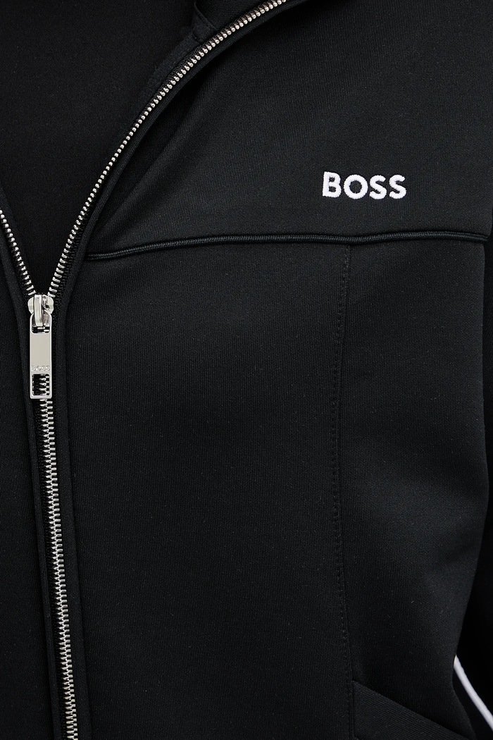 Μπλούζα BOSS Bashinah 50544177 μαύρο
