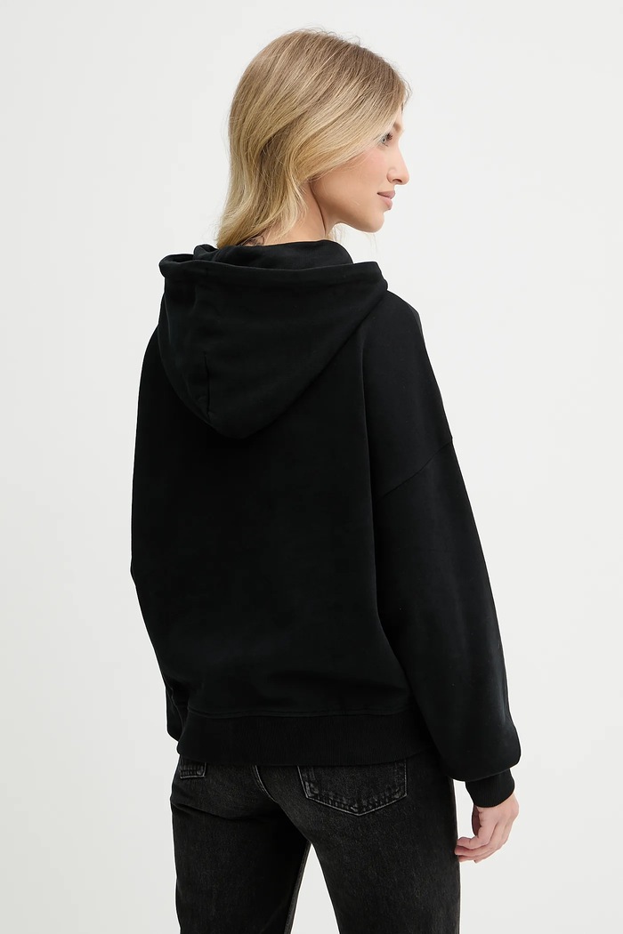 BOSS Orange bluza bawełniana C_Ehoody_s 50547572 czarny AW25